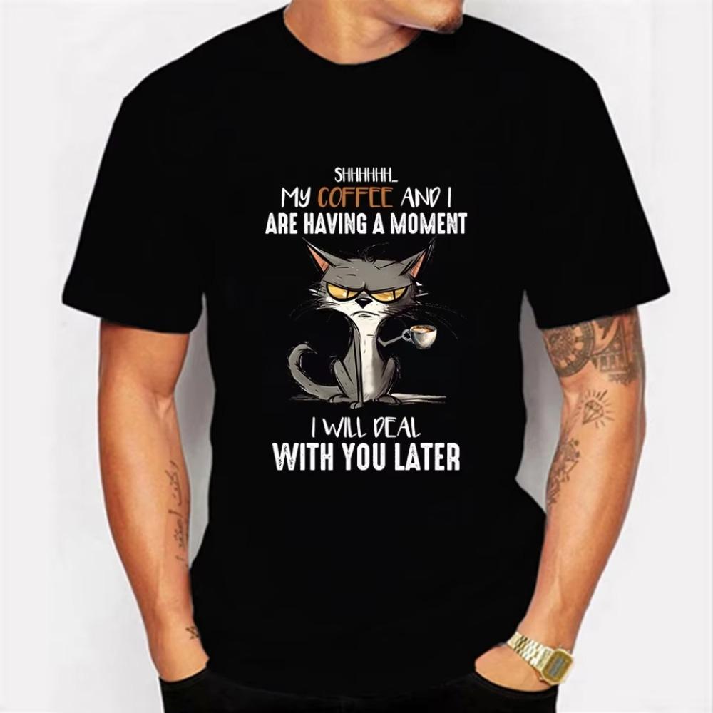 Tshirts New Trendy Men T-shirt I Dont Like Moring People or Moring or People Funny Jokes T-shirt Men's T Shirt for Men