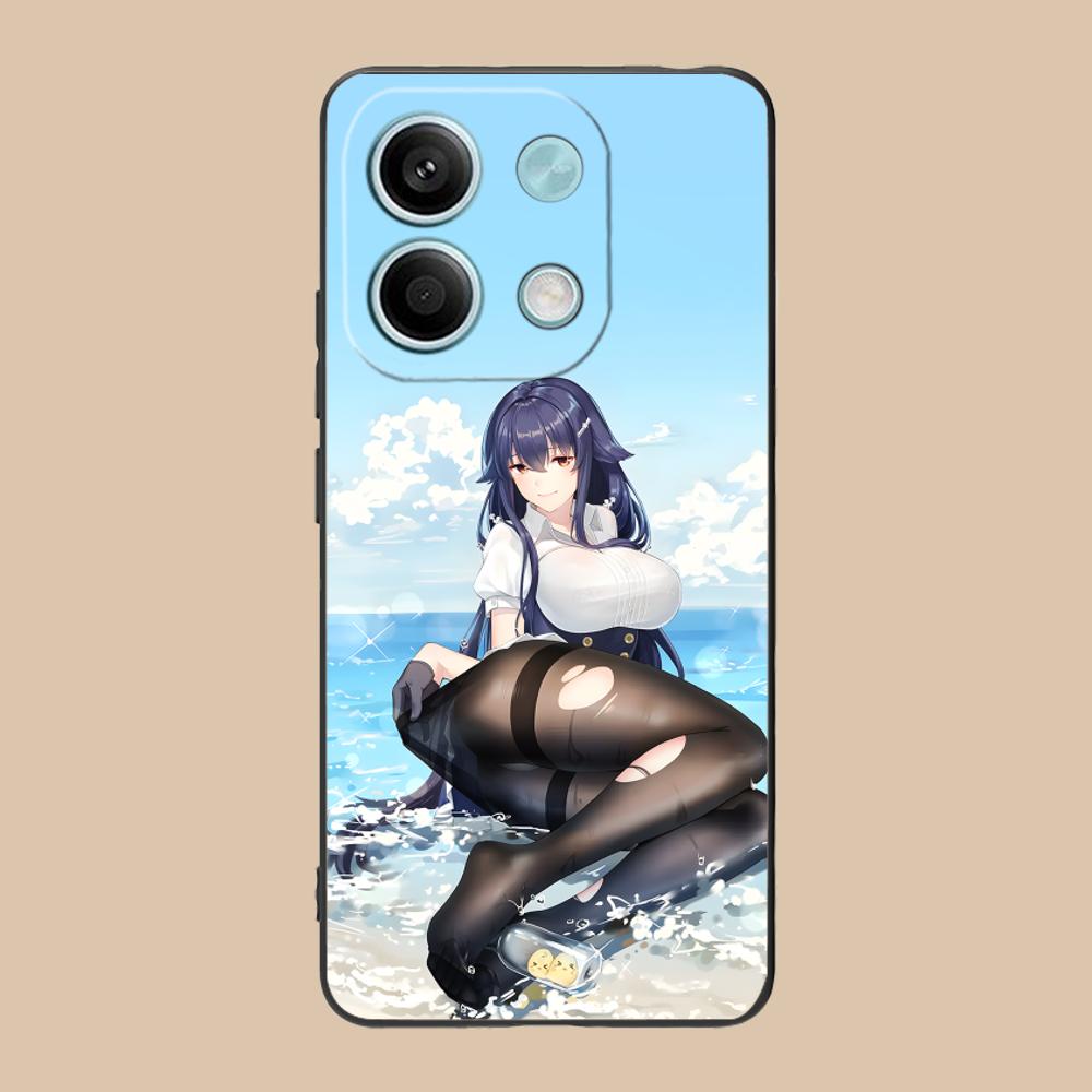Чехол для мобильного телефона Azur Lane Azuma для POCO F6 F5 F4 F3 F2 Pro GT C40 Цветная печать Защитный Смартфон Красивые Мобильные телефоны