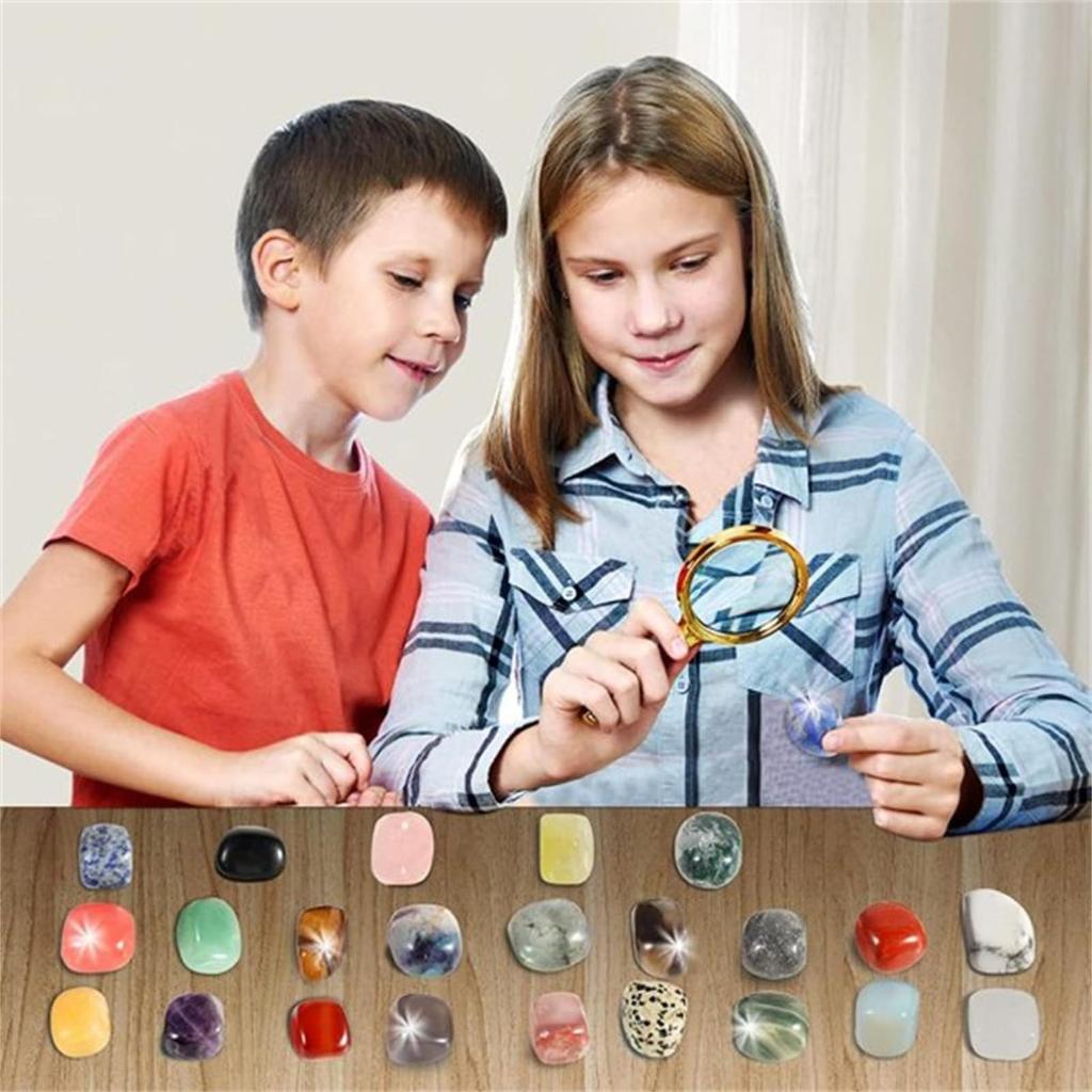 Рождественский календарь адвента с кристаллами и драгоценными камнями, календарь обратного отсчета «24 дня до Рождества 2024», коллекция рождественских календарей, подарок на адвент