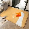 Мягкий Впитывающий Нескользящий Коврик Животное d-duckS Напольный Коврик Домашний Декор Придверный Коврик Спальня Напольный Коврик Душевой Ковер