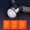 Светодиодный налобный фонарь Перезаряжаемый фонарик Высокий люмен Несколько режимов освещения Регулируемый водонепроницаемый налобный фонарь с громкой связью Светодиодный свет