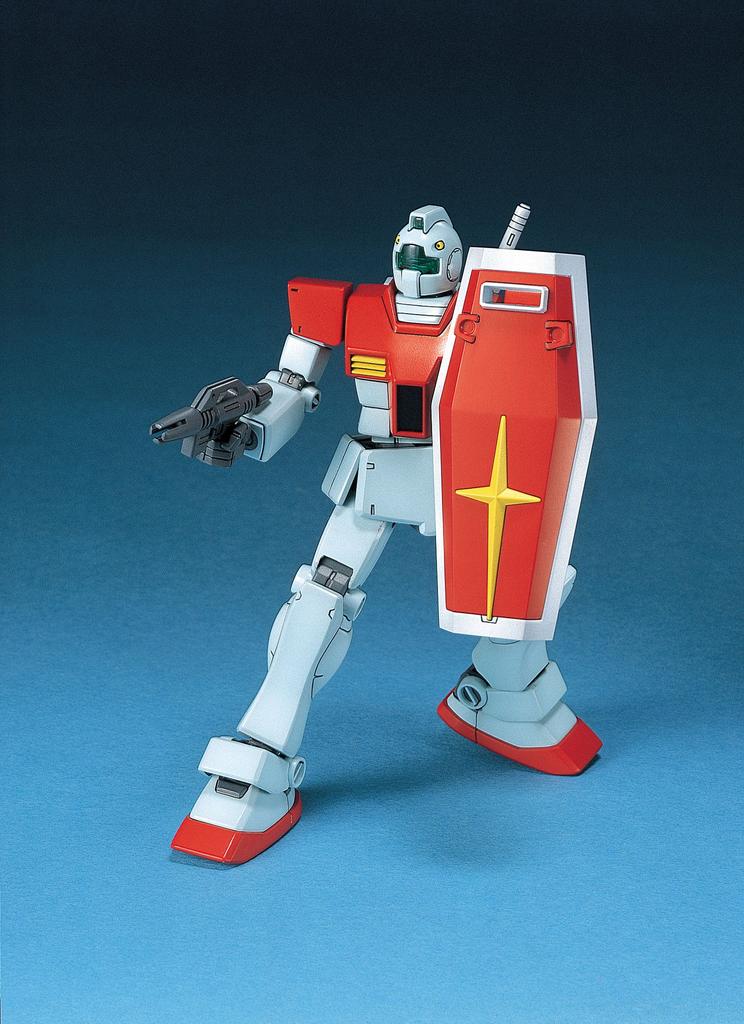 Пластиковая модель костюма Gunpla HGUC Jim Suit 1/144 RGM-79 (Мобильный Гандам) Цветовая кодировка