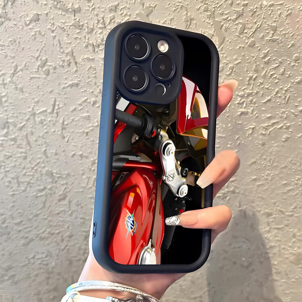 Чехол для телефона на мотоцикл MV AgustaS Для IPhone 17 Pro Max 16 15 14 Pro Max IPhone 13 Pro Max 11 Plus Силиконовый чехол