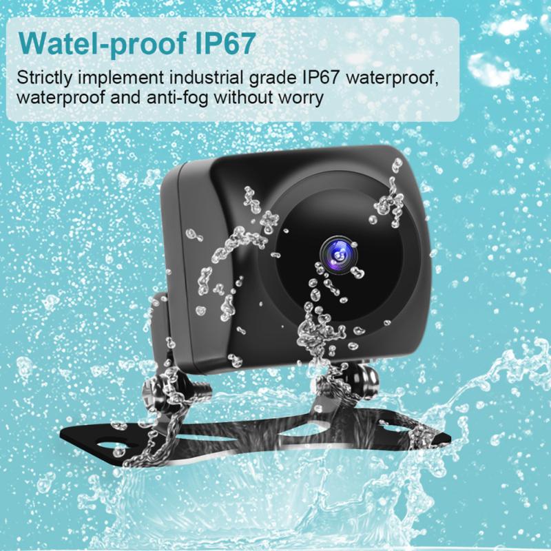 Wired AHD 720P Hd Rear View Camera Waterproof Infrared Night Vision Driving Recorder Parking Monitor