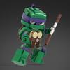 MOC Фигурки из мультфильма Черепаший Меха Модель 1987 Жестокий Черепаший Воин Мини-кукла Конструктор Детская игрушка Взрослый Подарок на день рождения