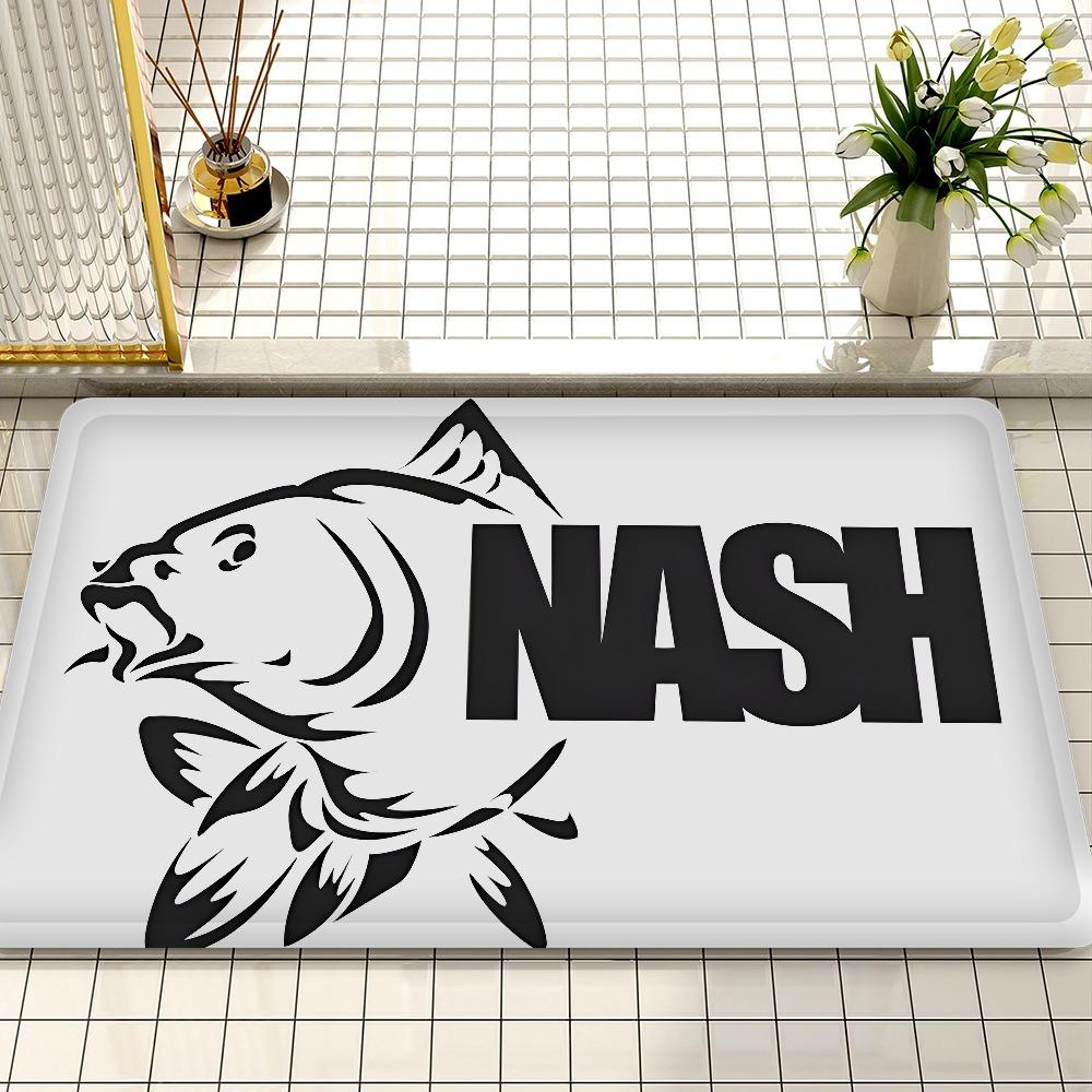 Коврик с логотипом Nash Fishing для ванной, впитывающий, коврик для двери спальни, кухни, балкона, гостиной, прихожей, приветственный ковер, домашний декор