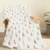 M Merry Christmas Santa Claus Blanket For Soft Throw Blanket for Picnic Bed Sofa Home Bedroom Cozy Warm Comfortable