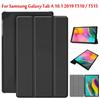 Чехол для Samsung Galaxy Tab A 10,1 2019, чехол T510/T515, ультратонкий кожаный чехол-подставка с магнитной подставкой SM-T510 SM-T515 Funda Capa