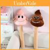 Creative Plush Poop Shape Stick Plushie With Cartoon Design For Boys Play