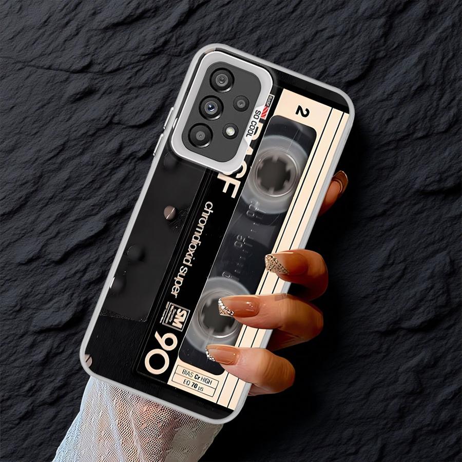 Case For Samsung For Galaxy A15 A22 A14 A25 A24 A12 A16 A34 A13 A32 A23 Soft Shell Lucky Tape Pattern