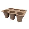 Reusable Garden Seed Pot Tray Silicone Plant Seedling Tray Seed Starter Tray  Germination Box