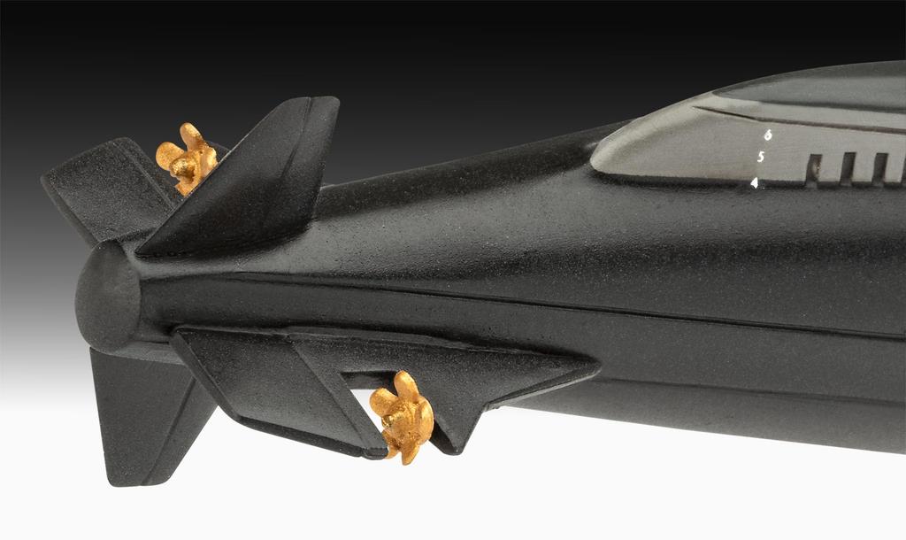 Немецкий пластиковый набор модели Revell масштаба Nautilus 05184 1/305 U.S.S.. (подводная лодка)