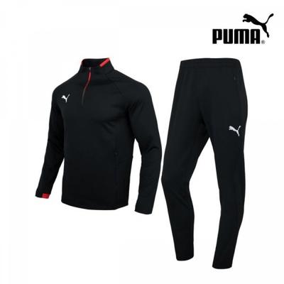 Galleria Puma Kk Knit Half Zip Up Футбольный тренировочный комплект из верхней и нижней части