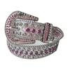 Women's Rhinestone Crystal Waist Belt for Jeans or Dress, European and American Style with Inlaid Rivets