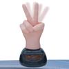 Middle Finger Car Decoration, Middle Finger Car Dashboard | Two Finger Shaking Solar Powered