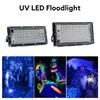 50W 100W LED UV Floodlight Stage Flood Effect Light Disco Lights for Halloween Xmas Dance DJ Disco Party Bar 220V Floodlight