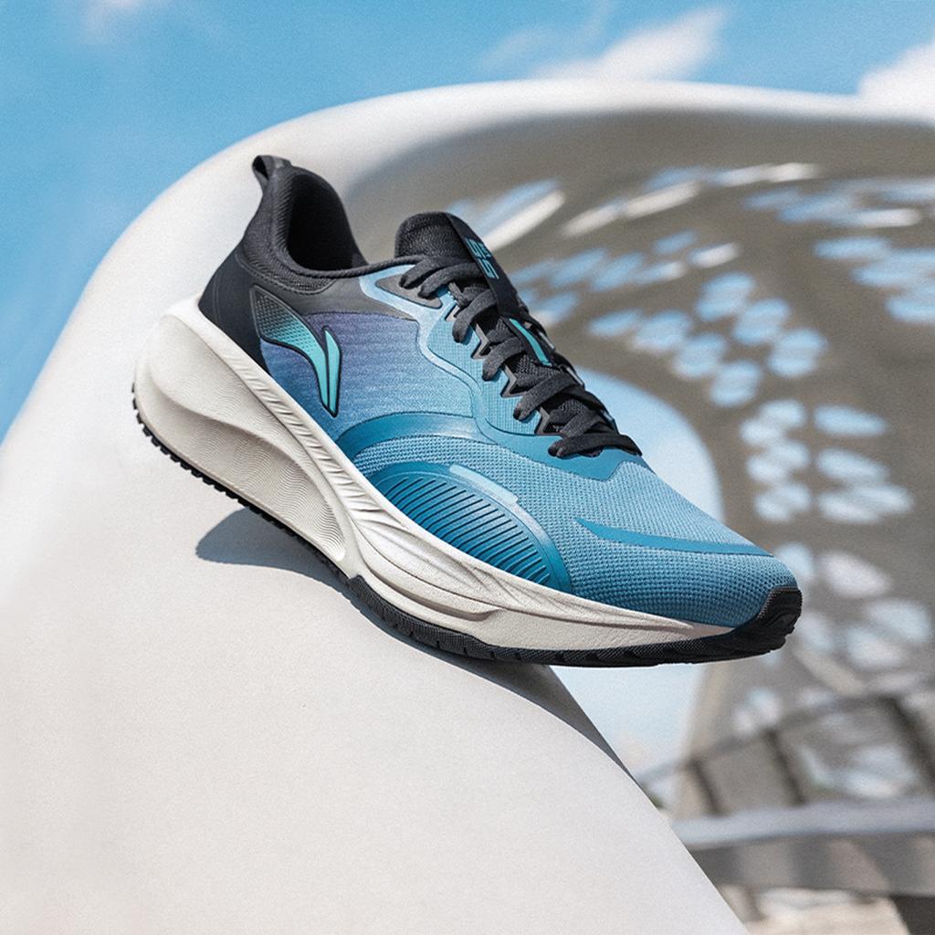 Мужские беговые кроссовки Li Ning Wuyue 2.0 Защитная версия Низкие Синие ARSU055-3