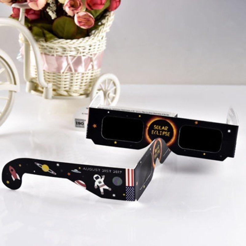 2024 Charming New Fashion Galaxy Edition Solar Eclipse Glasses ISO Standard Viewing Cool Tool Gifts