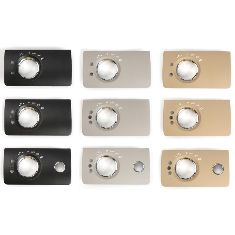 1645453504 1645450104 1645450304 Head Lamp Headlight Switch Panel Trim For Mercedes‑Benz W164 X164 ML GL 320 350 450 550