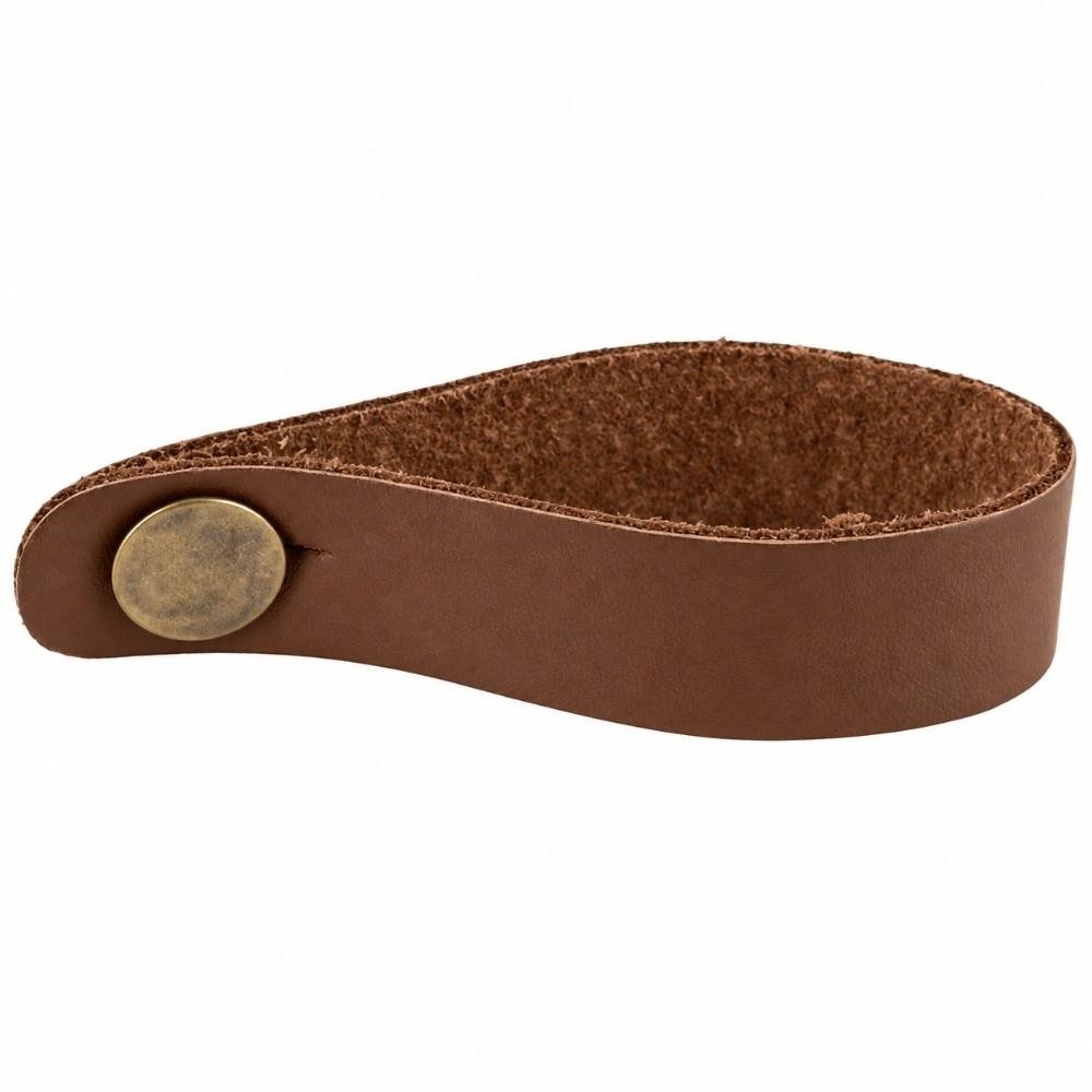 Brown Color Guitar Neck Strap Artificial Leather Material Guitar Strap Lock For Guitars
