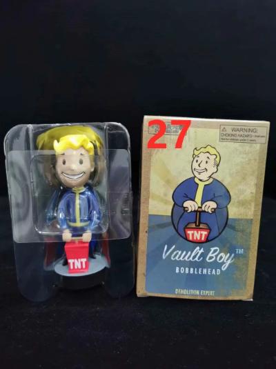 Милый Бобовая Голова Vault Boy Полный Набор Аниме Фигурка Действия Игрушки Статуя Коллекция Модель Кукла Настольное Украшение Дисплей Игрушки Подарки