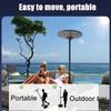 Portable Solar Floor Lights Motion Sensor Solar Garden light Solar Street Lamp Outdoor Emergency Waterproof for Parking Yard