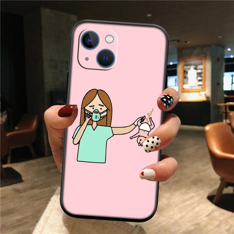 Doctor Nurse Shell Phone Case for Samsung Galaxy A11 A12 A13 A15 A52S A53 A55 A56 A70 A71 A72 A73 F06 F16 F56 S10 Plus S10e