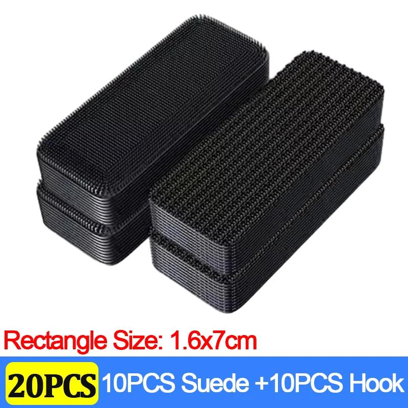 100/2 шт. наклейки для фиксации ковров, двухсторонние высокоадгезивные фиксирующие заплатки для автомобильных ковров, коврики для ног, противоскользящие ленты