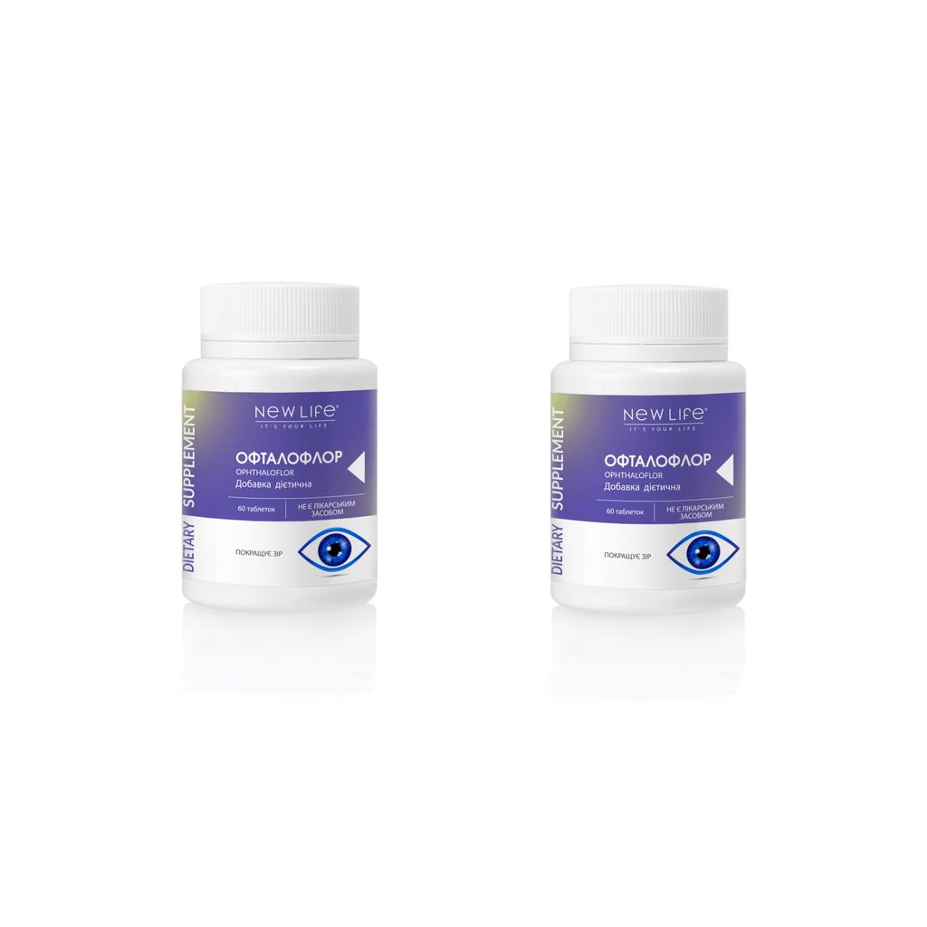 Офталофлор New Life Добавка Диетическая (Поддержка Зрения, Здоровье Глаз)