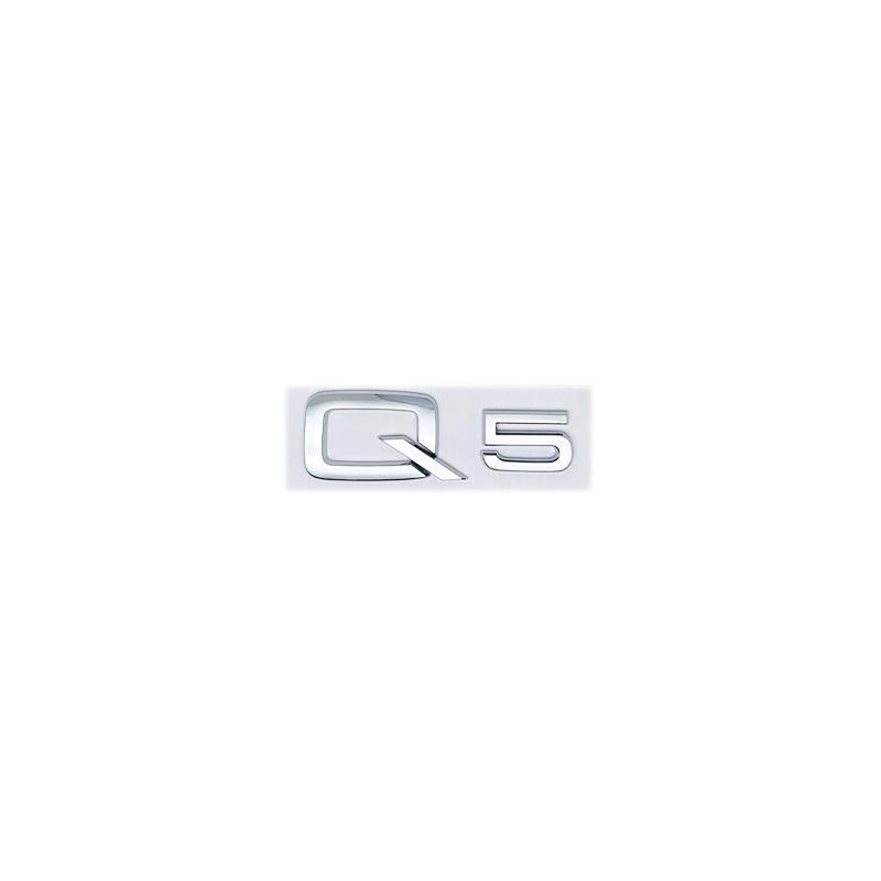 3D ABS Numbers Letters Q2 Q3 Q4 Q5 Q6 Q7 Q8 Emblem for Audi Q series Car Fender Trunk Rear Logo Sticker Black Silver