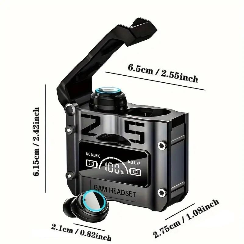 Беспроводные наушники M25 Tws Наушники Bluetooth Сенсорное управление Шумоподавление Стерео Водонепроницаемые Вкладыши Гарнитуры