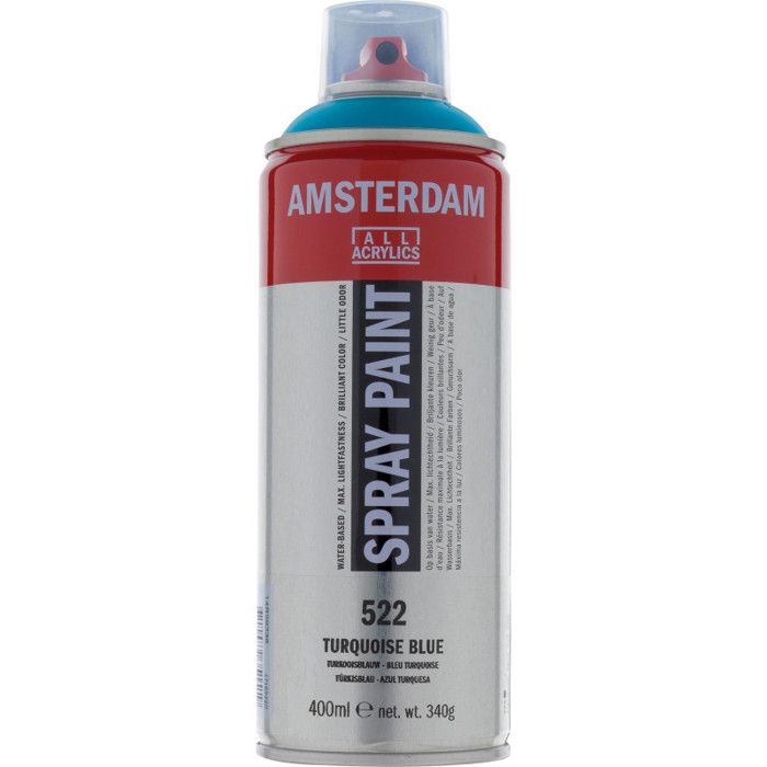 Amsterdam Spray Paint 400 Ml Turquoise Blue