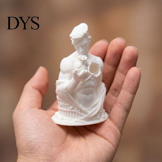 Элегантный домашний аксессуар Фигурка Воин Сердца, 3D-печатная художественная статуэтка для стола, Детализированная скульптура Минималистичный офис, Креативное украшение Подарок Декорация