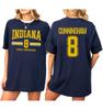Sophie Cunningham #8 Indiana Basketball T-Shirt Unisex Cotton Tee Fan Apparel