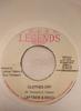 7-дюймовая пластинка LEFTSIDE & ESCO - Clothes Off / Bagga Fren Dem НИКАКИЕ Молодые Легенды Ямайки Регги, Ска и Даб Б/У
