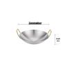 Thickened Stainless Steel Hot Pot with Alcohol Stove