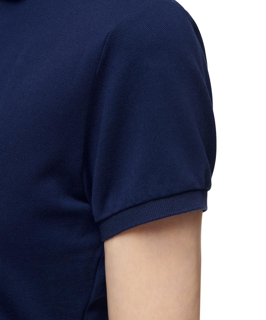 POLO RALPH LAUREN W Slim Fit Mesh Polo - Navy