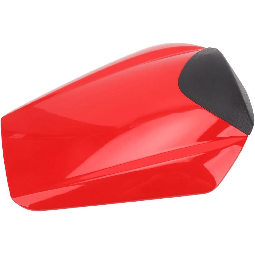 Fydun Motorcycle Pillion Rear Seat Cover Cowl Tail Fairing ABS Plastic Glossy Replacement for CBR 1000RR 2008‑2016(Red)