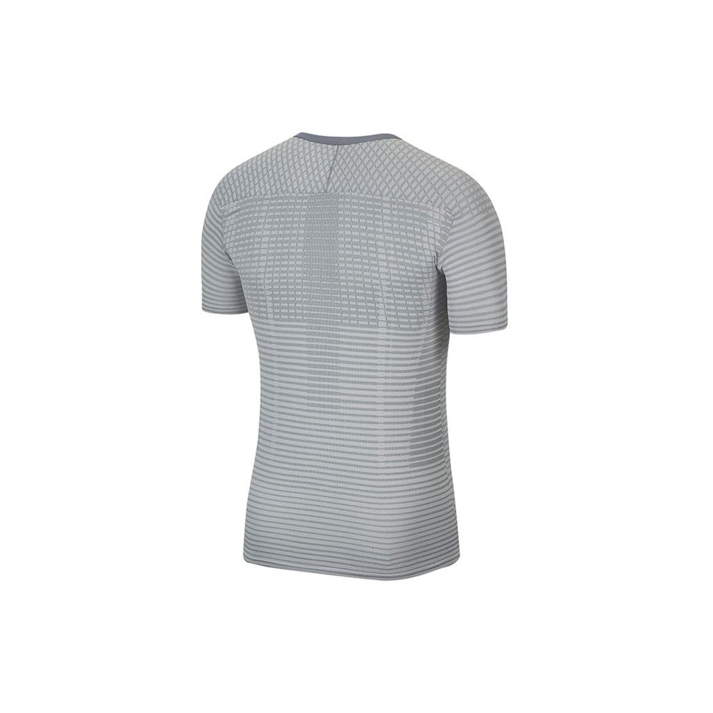 Nike Techknit Ultra Casual Sports Round Neck Short Sleeve T-Shirt Men Tops Light-Grey CJ5345-084