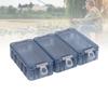 4pcs Plastic Fishing Lure Box Luminous Fishing Tackle Box Fishing Bait Box  for Lures And Hooks