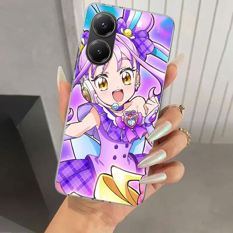 Чехол для телефона Pretty Cure Anime для Xiaomi Poco X5 X6 X7 Pro F7 Ultra M7 Redmi 15 15C 13 13C 12 12C 10 10A 10C 9 9A 9C 9T Shell Poc