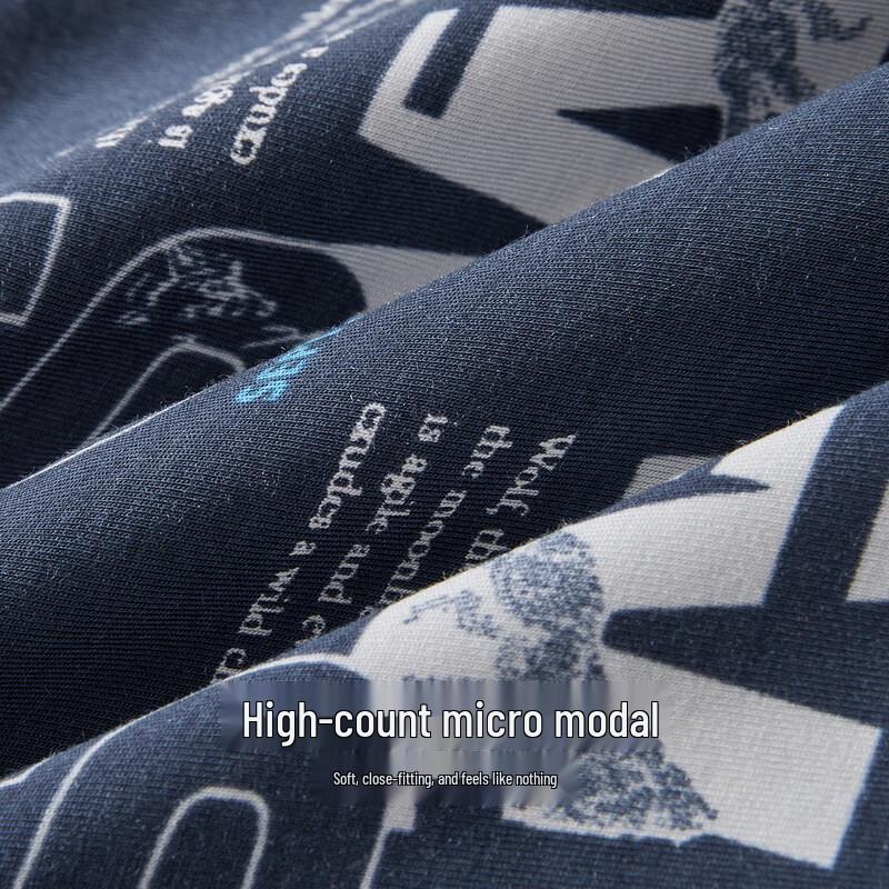 SEPTWOLVES Мужские антибактериальные модальные трусы-боксеры 7A