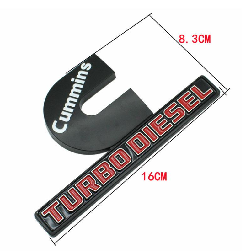 Наклейки на автомобиль для CUMMINS TUBRO DIESEL Badge Pickup RAM 1500 2500 Модифицированные аксессуары боковые двери логотип декоративные наклейки
