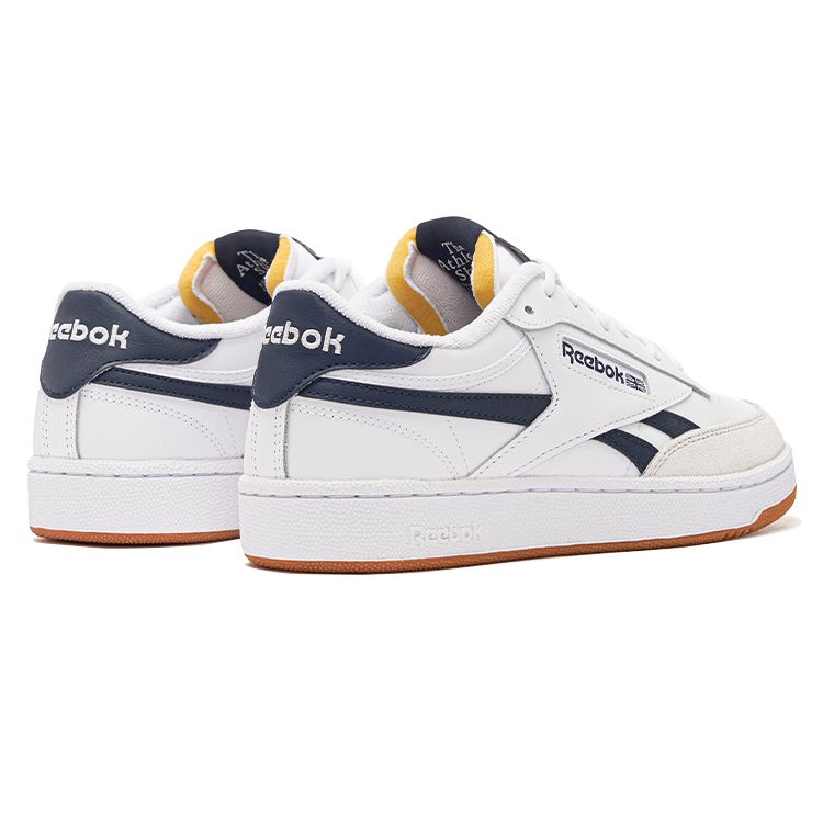 Reebok Club C Revenge Унисекс Белый Вектор Темно-синий Чисто-серый 100069799