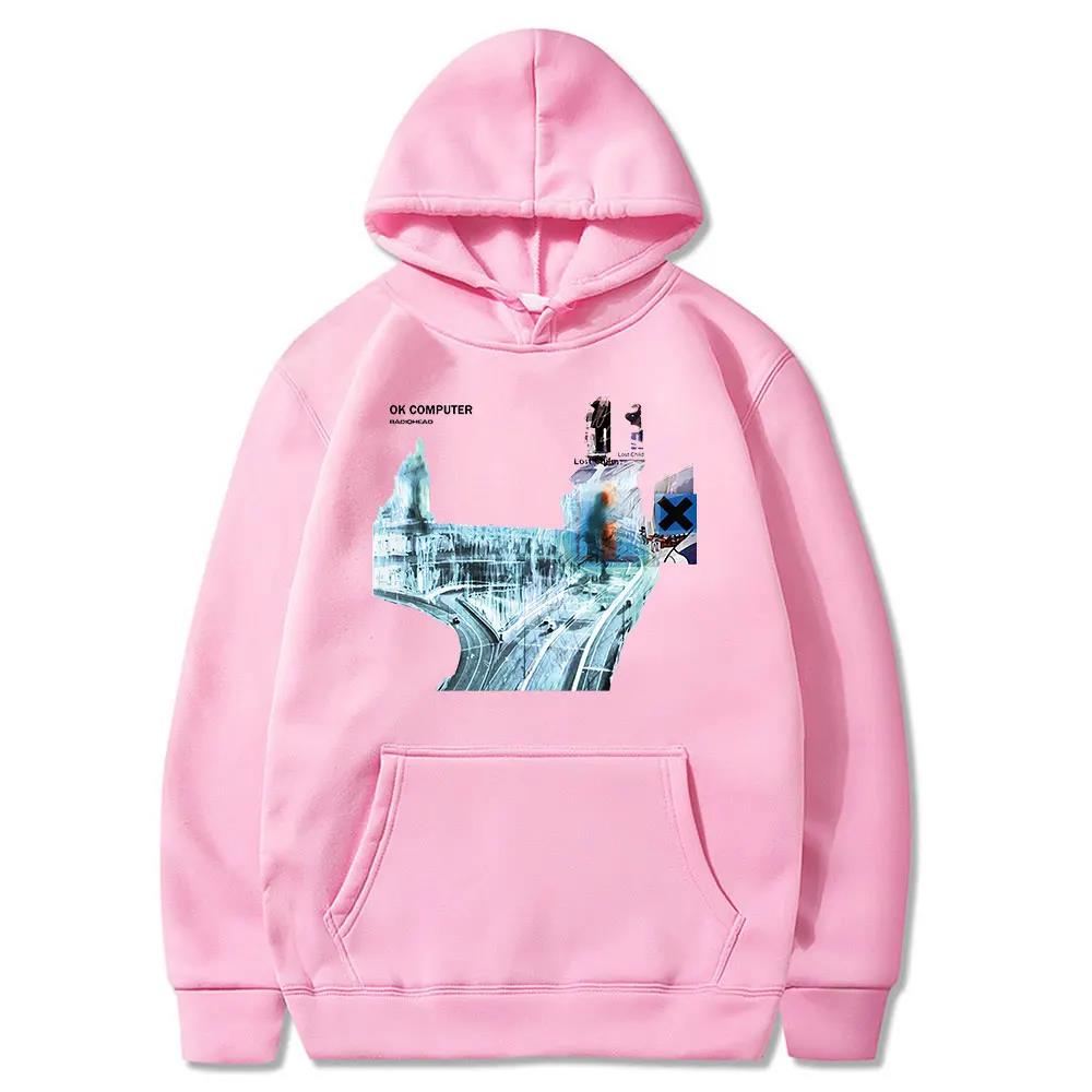 Новый Radiohead Ok Computer CD LP Винил Постер In Rainbows Том Йорк Мода Новый Стиль Популярный Классический Худи Парные Уличная Одежда