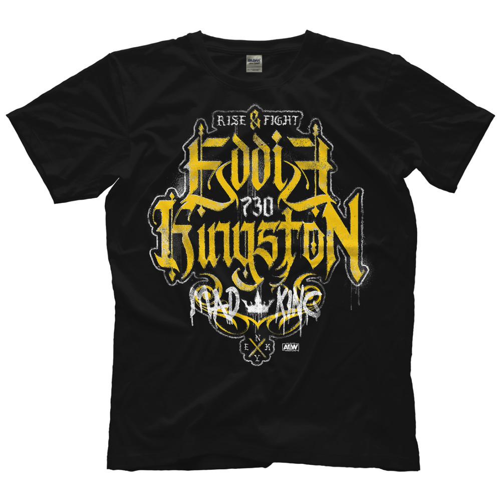 Eddie Kingston Rise amp; Fight AEW Official TShirt Unisex T-Shirt
