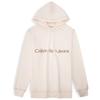 Calvin Klein Повседневная толстовка с капюшоном Commuter с вышитыми буквами, мужская толстовка с капюшоном, молочно-белая J325057