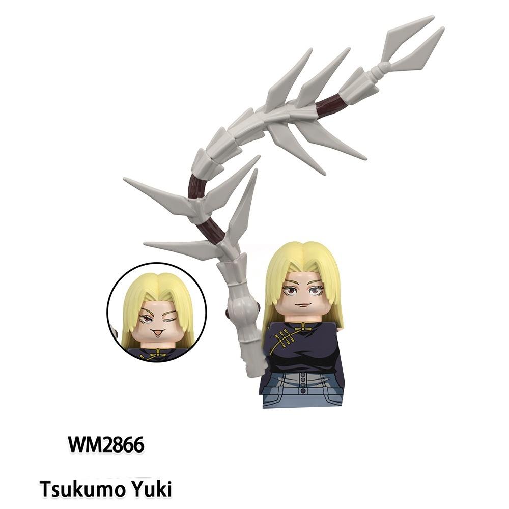 Аниме Мультфильм Магическая битва Годжо Сатору Итадори Юдзи Фусигуро Мэгуми Оккоцу Юта Конструктор Мини Экшн-фигурки Детская игрушка