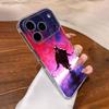 Кот Волк ботинки мультфильм Чехол для телефона для iPhone 17,16,15,14,13,12,11 Pro,Max,Plus,XR,Mini,E Прозрачный Полное покрытие Мягкая крышка