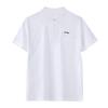 Campus Series Cotton Comfortable Breathable Short Sleeve Polo Shirt Men Polo Shirts White YPLU073-1
